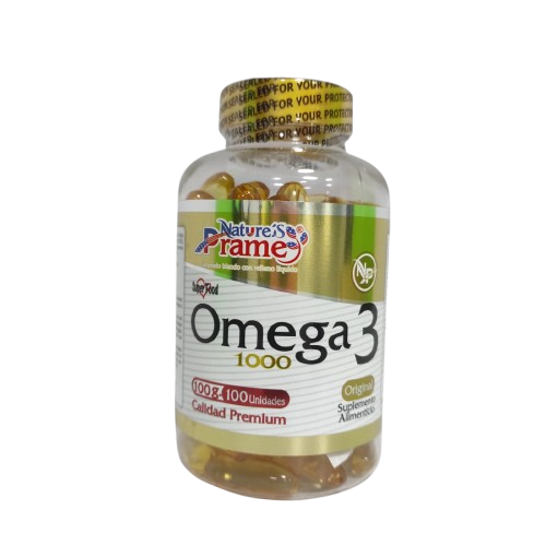 omega1a1_frente-removebg-preview Omega 3 1000 mg 100 Capsulas Living - Imagen 1