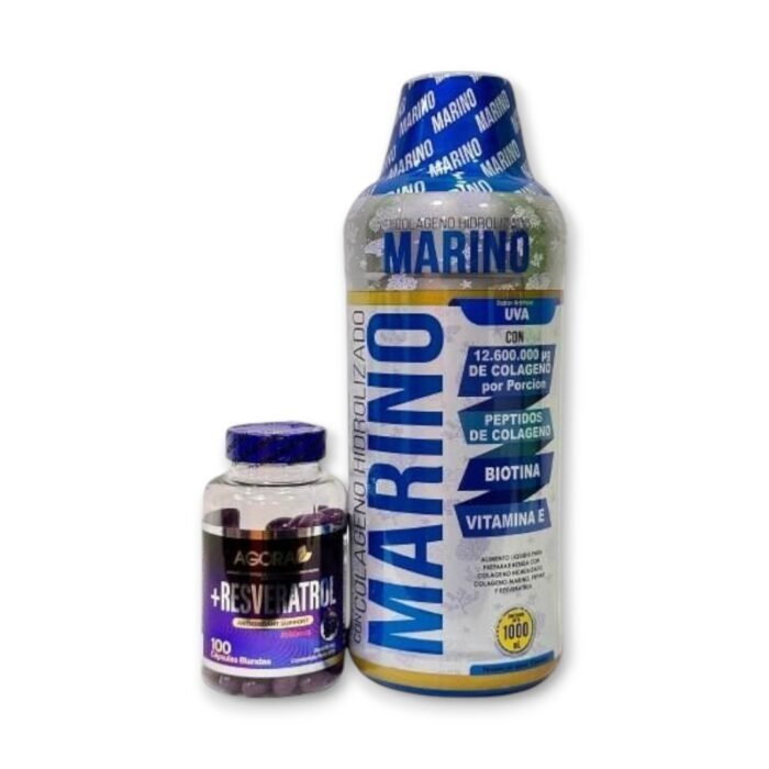 Kit Colágeno Marino + Resveratrol - Imagen 1
