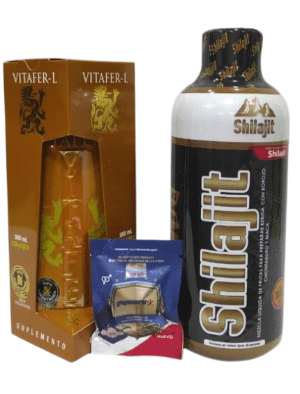 Kit Shilajit, Vitafer + Powers´X