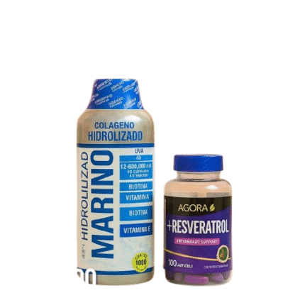Kit Colágeno Marino + Resveratrol